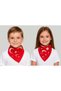 1 Piece Red Crescent Star Turkish Flag Themed Cotton Fabric Scarf - Bandana April 23 October 29 May 19 - 4
