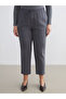 Lcwaikiki Women's Classic Elastic Waist Textured Trousers - 6