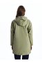 Women's Hooded Plain Raincoat (W5) - 5