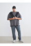 Crew Neck Short Sleeve Men's Sweatshirt - 2