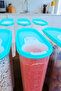 Leak-Proof Food Storage Container Set of 6 Luxury Stylish Box (6 Lt) - 6