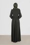 STONE DETAILED CHIFFON GOWN 50221 - 3