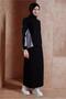 Stripe Skirted Tracksuit Set 44746 - 2
