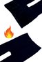 Winter thermal unisex leggings with fleece inside black women men leggings thermal leggings with fleece inside - 5