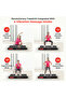Walkyshaky Vibration Walking Pad Treadmill With 4 Vibration Massage Modes, 120kg Capacity - 6