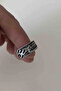 K. Ataturk Signed Silhouette Men Women Unisex Wedding Ring Ring bby09 - 6