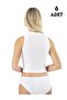 6805 Turtleneck Ribbed Padded Crop 6-Piece Set - 2