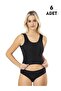 6808 Line Report Combed Cotton Camisole with Pads Crop 6-Piece Set