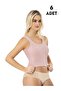 6808 Line Report Combed Cotton Camisole with Pads Crop 6-Piece Set - 4