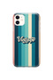iPhone 11 Compatible Vintage Patterned Transparent Phone Case