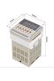 DH48S-S مؤقت كهربائي 220V مع شاشه رقميه الثواني الدقائق الساعات - 2