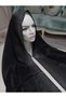 Stone Embroidered Evening Dress Shawl Black - 4