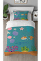 Starfish Ocean Pattern Digital Printed Special Design Single Duvet Cover Set Without Sheets