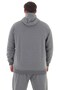 Men's Plus Size Hooded Sweatsuit Set with 2 Strands of Yarn Suitable for up to 154 Kilograms - 6