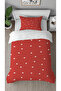 Heart Love Affection Happiness Patterned Printed Special Design Single Stylish Duvet Cover Set Without Sheets