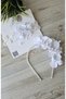 Mother & Baby Lohusa Crown Set with Hydrangea Flowers and Pearls, Hair Accessory, Lohusa Set