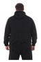 Men's Plus Size Hooded Sweatsuit Set with 2 Strands of Yarn Suitable for up to 154 Kilograms - 6