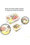 4-Piece Borosilicate Glass Meal Prep Containers (2x1040ml, 2x690ml) - 2