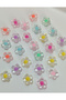 Acrylic Flower Beads (30 Pieces) - 2