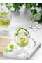 Double Wall Glass Tea Coffee Cups with Handle, Insulated Mugs, 250 ml, Set of 4 - 4