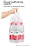 Plastic Disposable Garbage Bags with Handles (5 Rolls, 100 Pieces) - 7