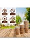 Disposable Plain White Paper Tea & Coffee Hot Drinking Cups (6oz, 50 Pack) - 3