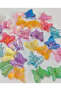 Mixed Model Acrylic Janjanli Butterfly Beads (40 Pieces) - 2
