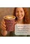 Disposable Plain White Paper Tea & Coffee Hot Drinking Cups (6oz, 50 Pack) - 2
