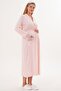 Mecit 6306 Powder Women's Long Dressing Gown - 2