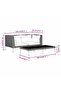 3 Piece Garden Lounge Set Dark Grey Half Round Poly Rattan - 3