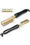 80–210°C Ceramic Hair Straightener Brush with HD LCD Display (Hot Comb) - 2