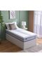 Breeze Gel Pro Visco Memory Foam Pocket Spring Mattress 190x90x25cm|Single Bed Mattress|Medium Soft - 5