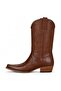 Tan Embroidered Men's Cowboy Boots - 5