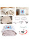 Modern Border Pattern Tv Blanket Optional Decorative Pillow Throw Pillow 2 in 1 Blanket - 2