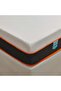Water resistant Bonnell Spring Mattress with PU Coated Fabric with zip 190x90x23|Single Mattress