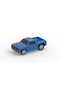 4-Piece Pull and Go Car Set - Turquoise, Orange, Blue, Red Wh1121Z - 4