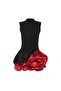 Ember Mini Dress with Floral Details - 2