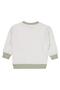 Civil Boy's Lion Embroidered Sweatshirt |   Interlock Long Sleeve |   School Nursery and Daily Use - Green - 2