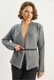Women's Anthracite Belt Detailed Knitwear Cardigan Th241084 60283691 - 4