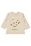 Star Heart Printed 6-18 Months Sweatshirt - Beige 6-9 Months
