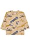 Skateboard Printed 6-18 Months Sweatshirt - Beige 12-18 Months