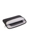 WSL1500 Livorno Series 15.6 Waterproof Fabric and Zipper Notebook, Laptop, Macbook Case-Black - 2