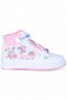 4444 White Velcro High-Top Girls' Sports Shoes - 2