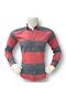 Slim Fit Plain Panel Pattern Long Sleeve Men's Shirt - 2