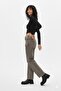 KN Women's Loose-Leg Jeans with Laser-Cut Slits Below the Front Pockets - 3