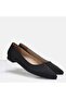 LARGE NUMBER WOMEN'S SHOES 41-42-43-44-BLACK SUEDE - 4