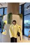 Premium Quality Women's Oversized Knitwear Sweater Yellow - 5