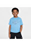 Bold Move Dri̇-Fi̇t Top Blue Boy's T-Shirt 86m750