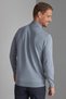 Indigo Standard Fit Slim Fit Half Fisherman Straight Long Sleeve Knitwear - 3