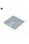 Manhole Cover with Handle & Frame Plastic Gully Grate 40 x 40 cm - 3